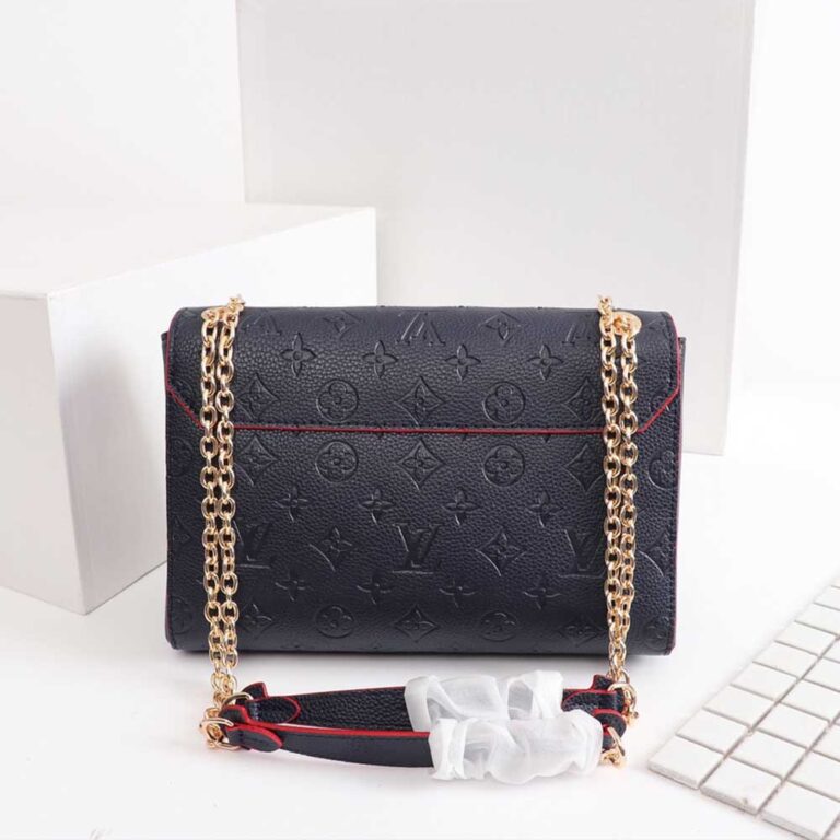 Buy LV EMBOSSED VAVIN PM M43931 BLACK/RED/NAVY @ $159.00