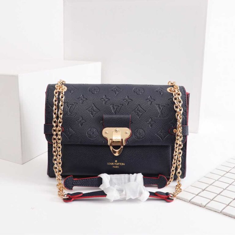 Buy LV EMBOSSED VAVIN PM M43931 BLACK/RED/NAVY @ $159.00