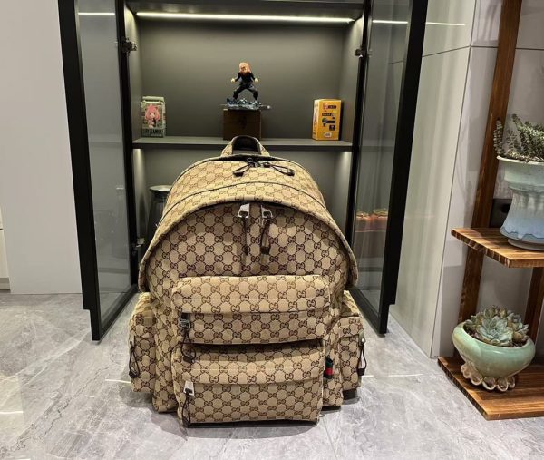 backpack with Gucci logo