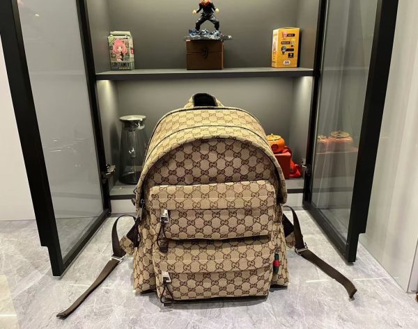 backpack with Gucci logo