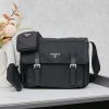 Prada Re-Nylon and Saffiano leather shoulder bag