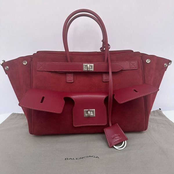 Bel Air Small Carry All Bag red-sil