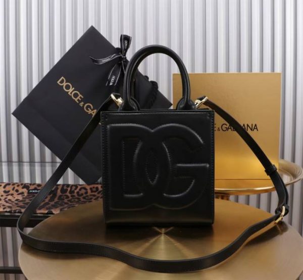 Dg Daily Mini Leather Tote Bag (1)