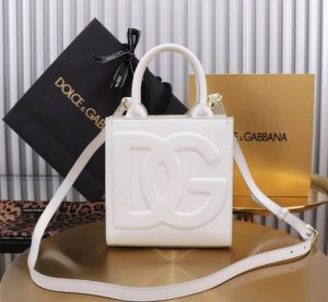 Dg Daily Mini Leather Tote Bag (17)